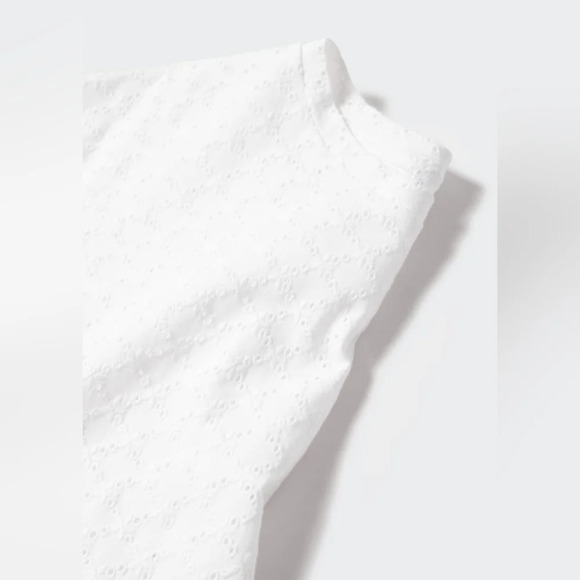 Mango [M] Openwork  cotton-blend T-shirt - Picture 8 of 9